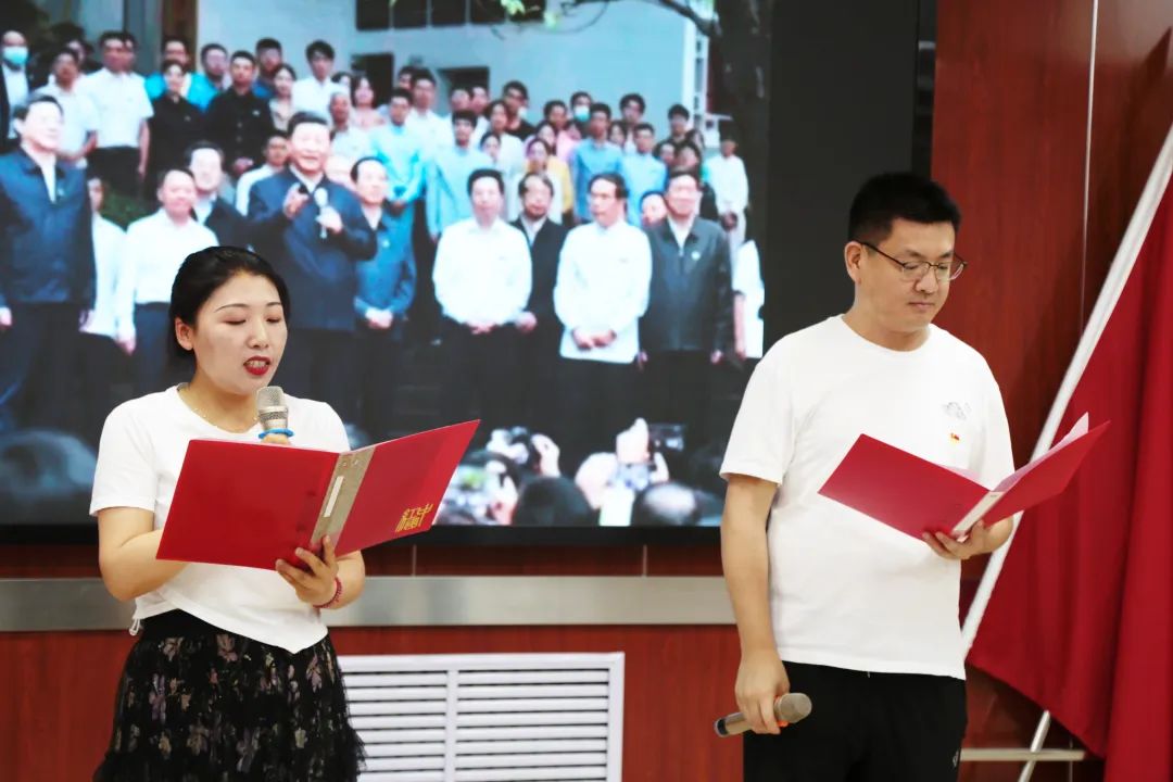 澳门银银河4936召开庆祝中国共产党成立102周年暨“两优一先”表彰大会(图24)